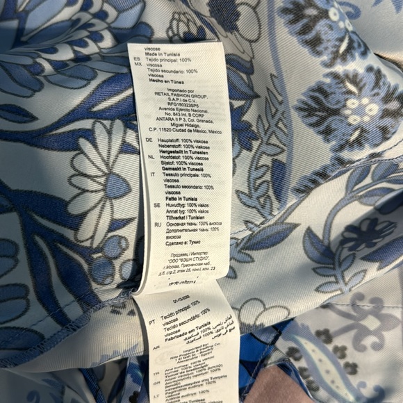 Sandro TURQUOISE WOVEN DRESS - Picture 10 of 12